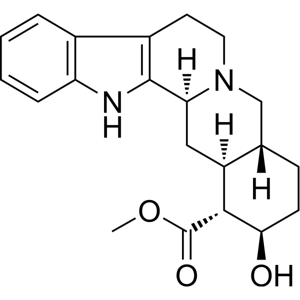 β-Yohimbine (Amsonin; Amsonine; NSC 93133) 549-84-8